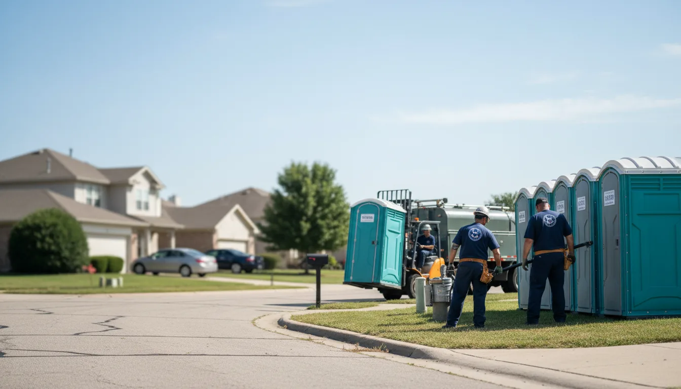 Porta Potty Rental in Chandlers Valley, PA near me